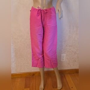 Vibrant Pink Women's Capris